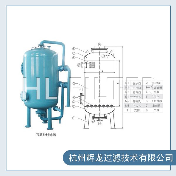 石英砂过滤器的工艺流程是怎样的？