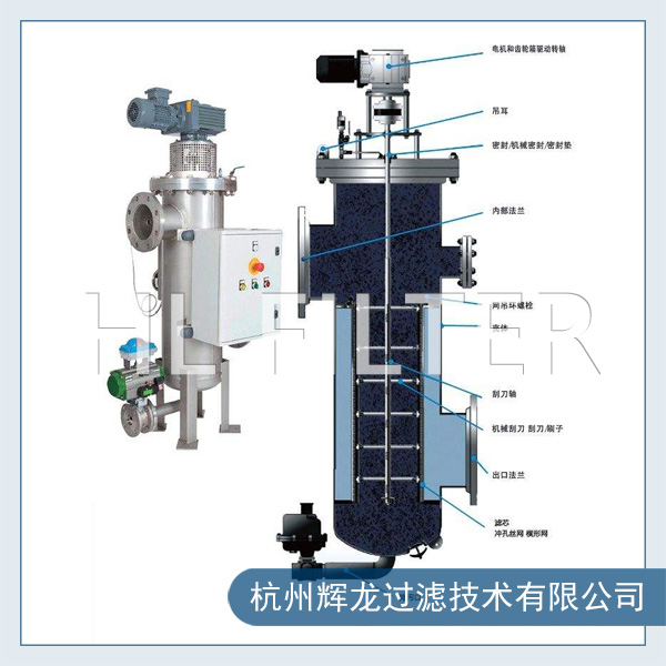 供暖主管道全自动过滤器